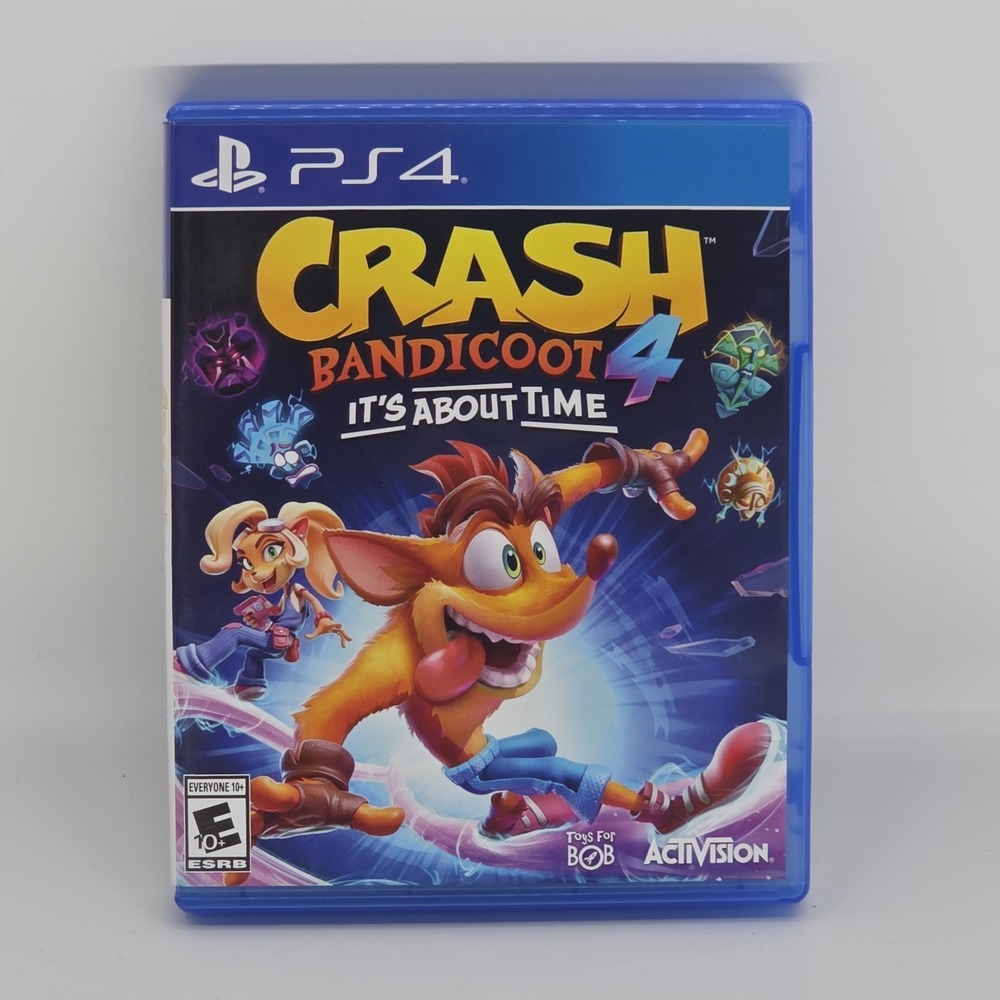 Crash Bandicoot 4: It's About Time Sony PlayStation 4 PS4 Video Game Tested